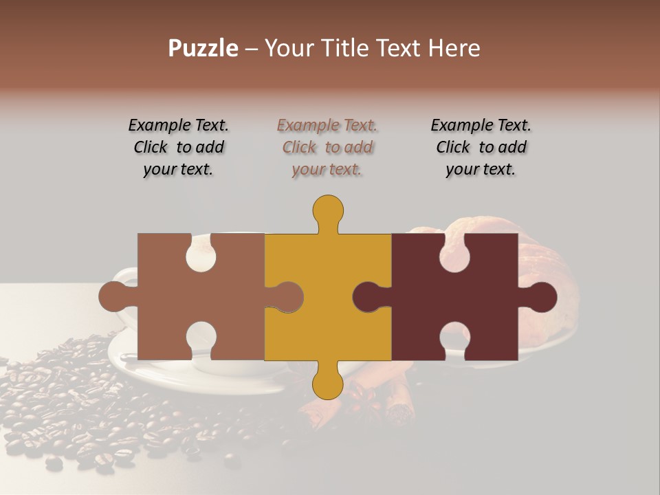 Croissant Dolcetto Arabica PowerPoint Template