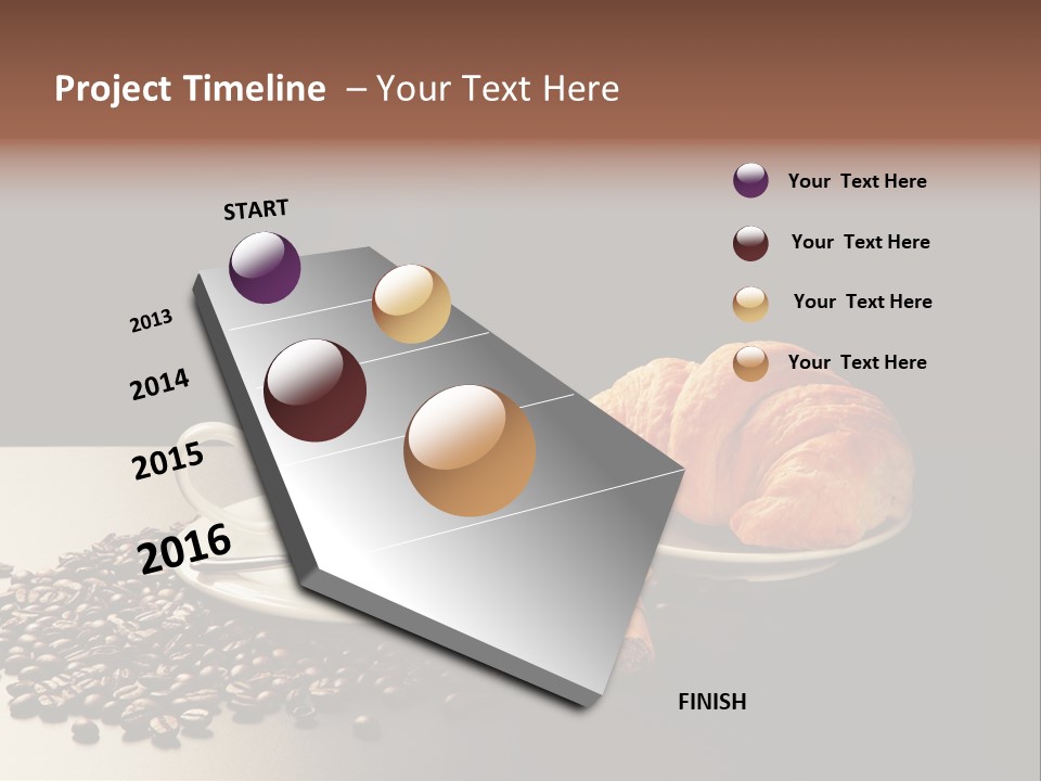 Croissant Dolcetto Arabica PowerPoint Template