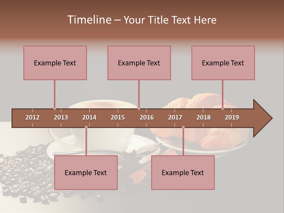 Croissant Dolcetto Arabica PowerPoint Template
