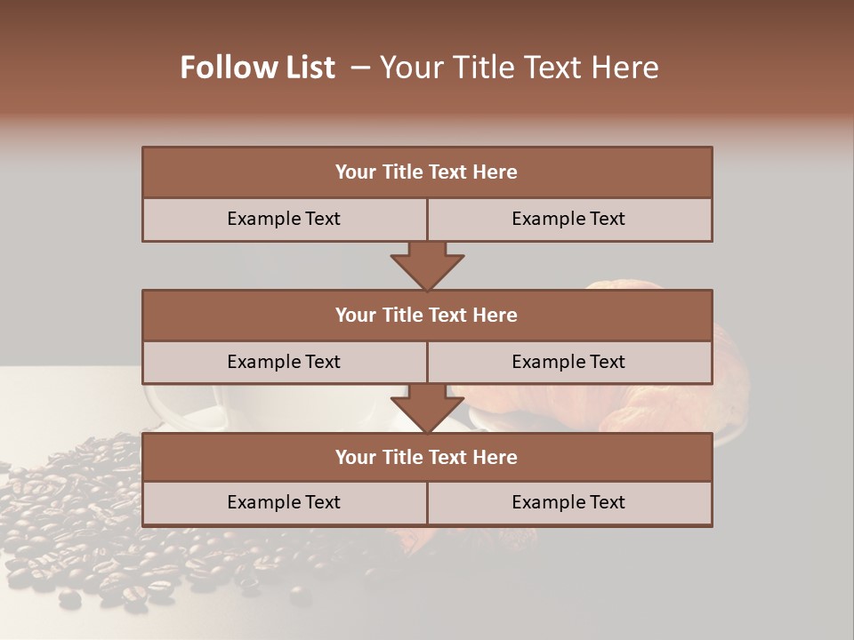 Croissant Dolcetto Arabica PowerPoint Template