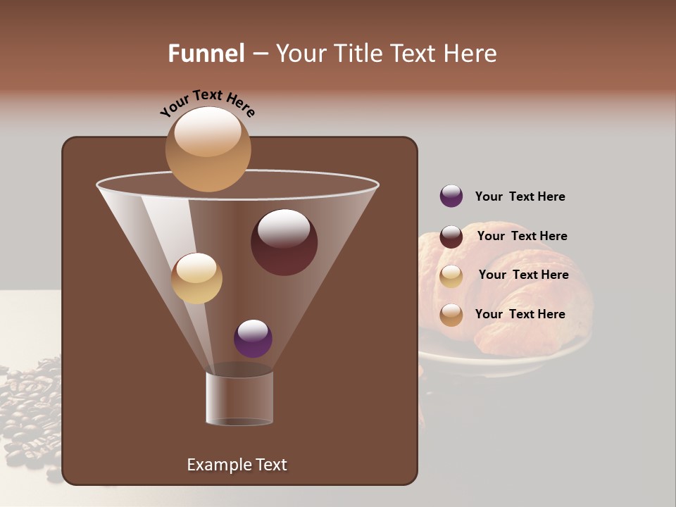 Croissant Dolcetto Arabica PowerPoint Template