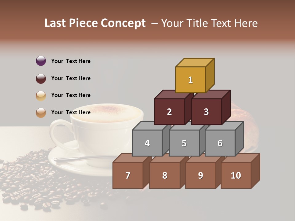 Croissant Dolcetto Arabica PowerPoint Template