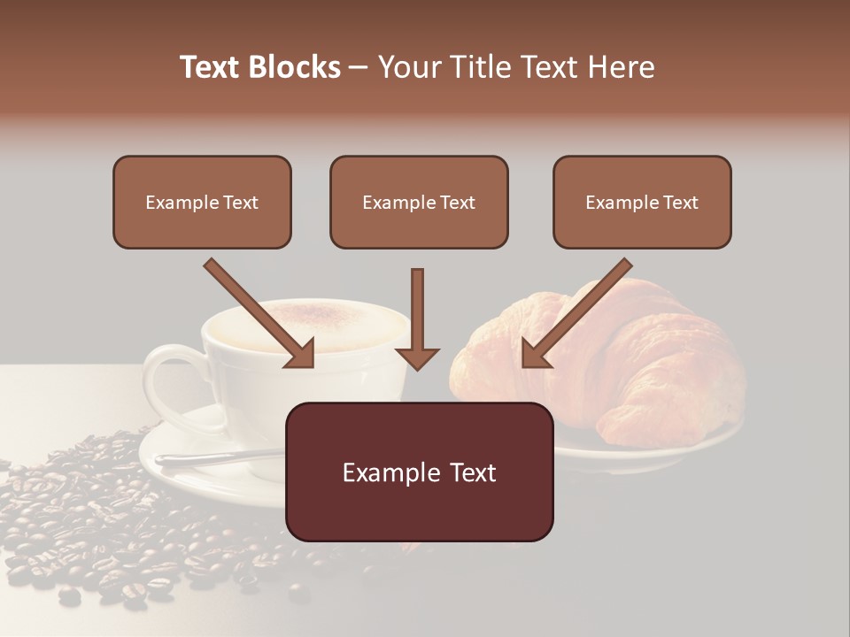 Croissant Dolcetto Arabica PowerPoint Template