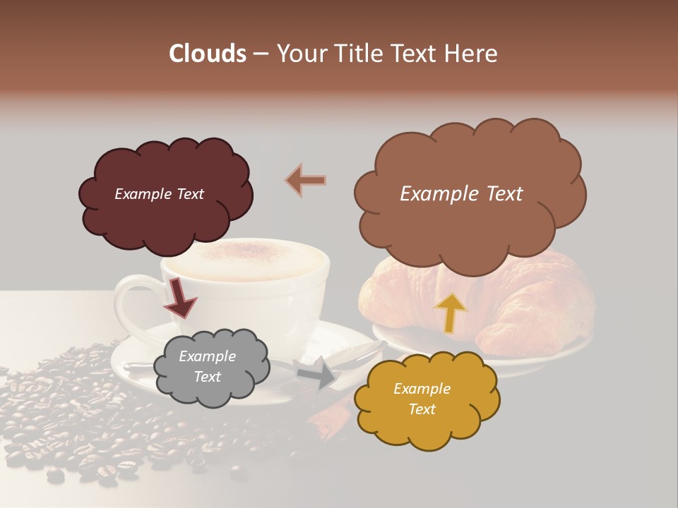Croissant Dolcetto Arabica PowerPoint Template
