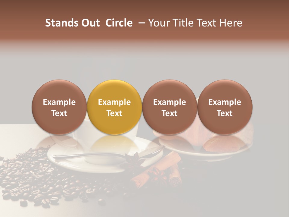 Croissant Dolcetto Arabica PowerPoint Template