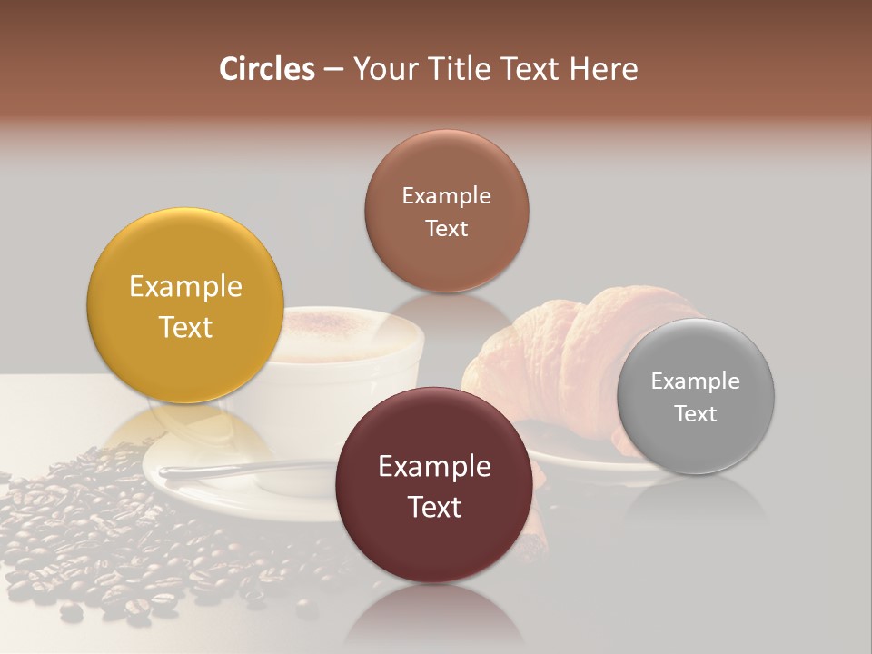 Croissant Dolcetto Arabica PowerPoint Template