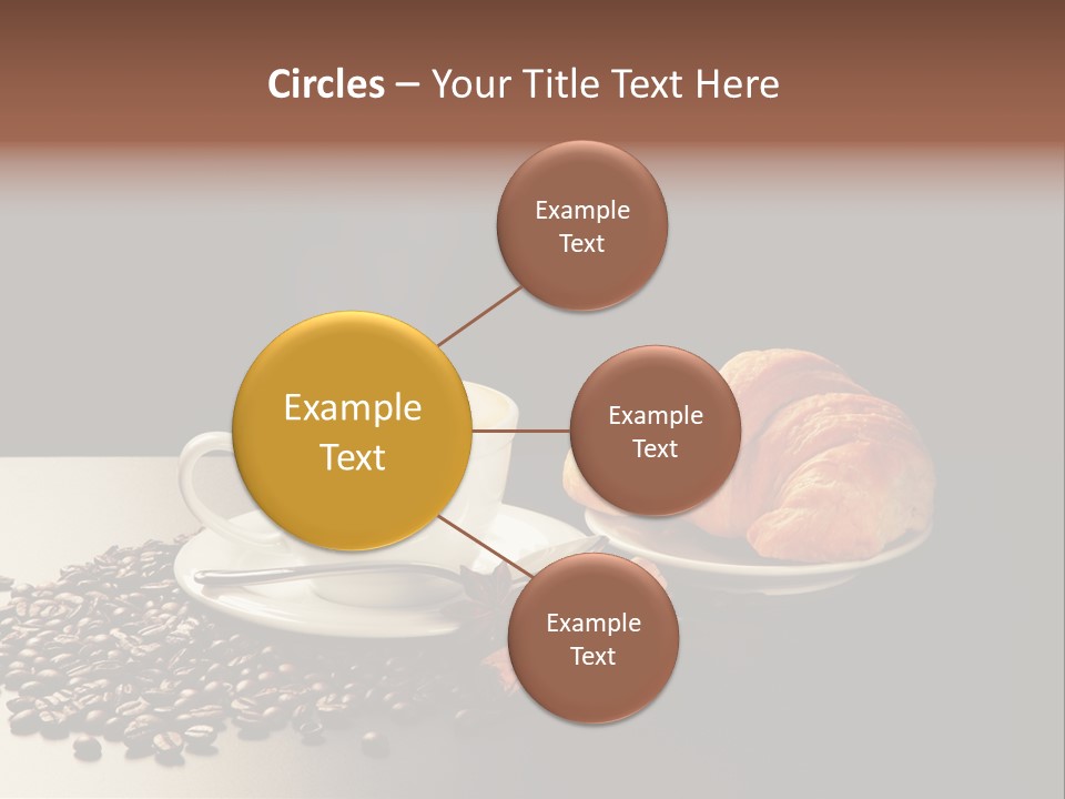 Croissant Dolcetto Arabica PowerPoint Template