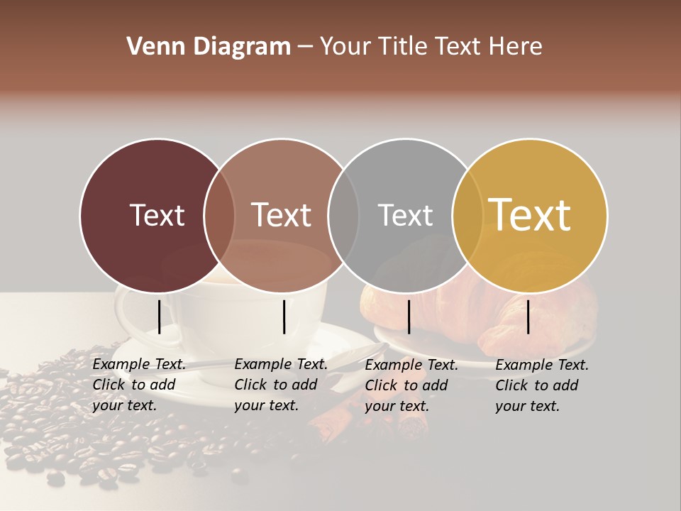 Croissant Dolcetto Arabica PowerPoint Template