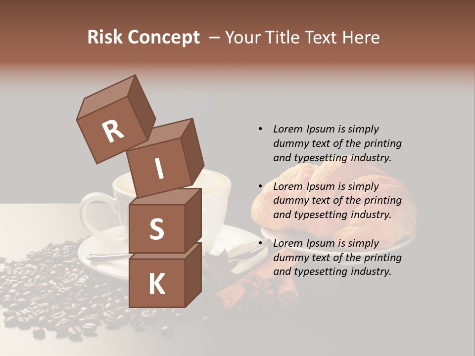 Croissant Dolcetto Arabica PowerPoint Template