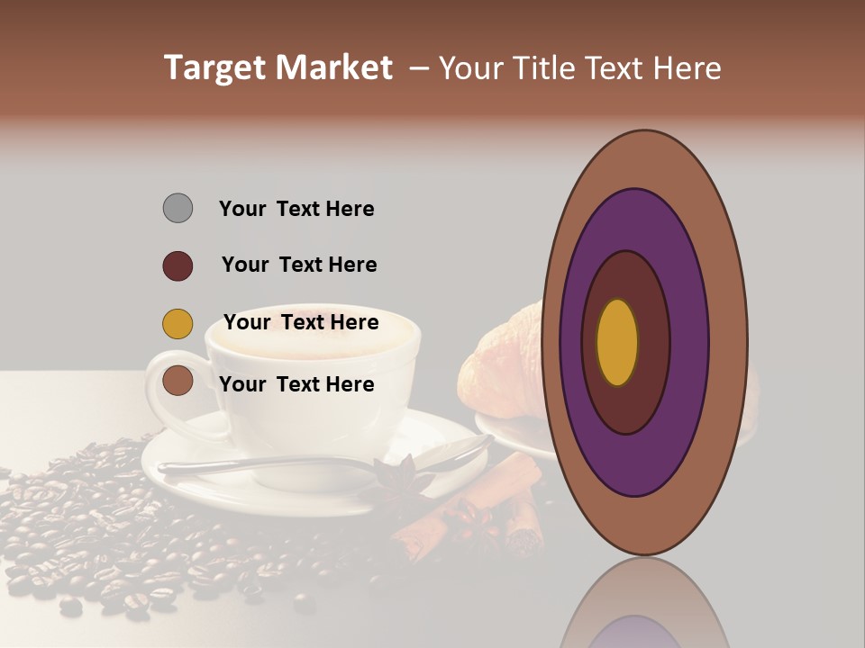 Croissant Dolcetto Arabica PowerPoint Template