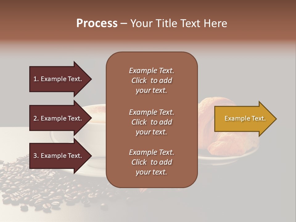 Croissant Dolcetto Arabica PowerPoint Template