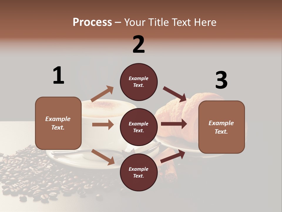 Croissant Dolcetto Arabica PowerPoint Template