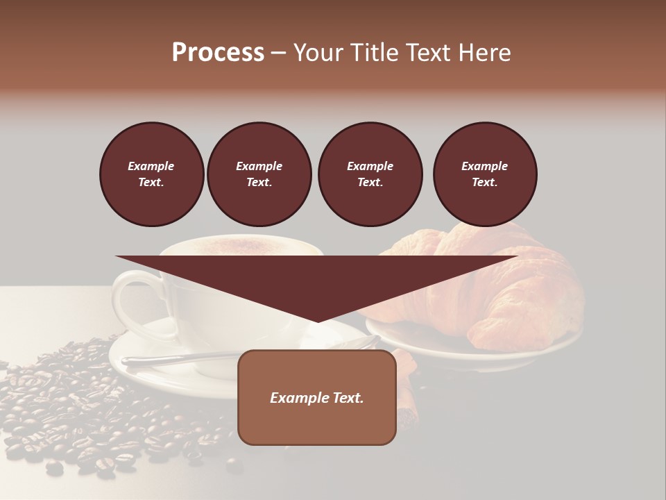Croissant Dolcetto Arabica PowerPoint Template