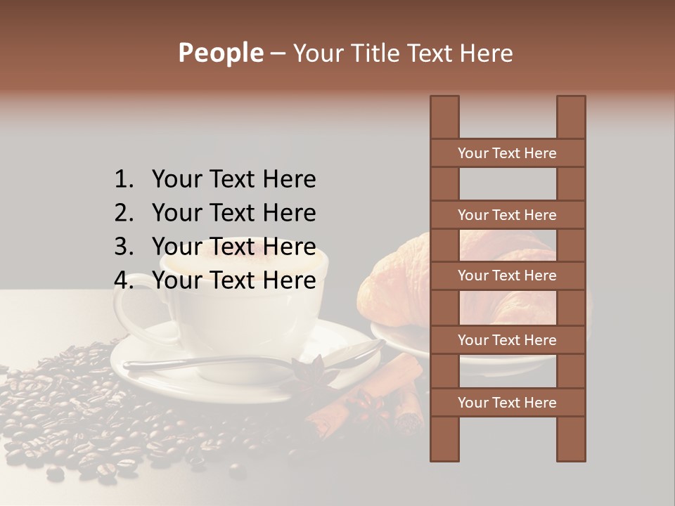 Croissant Dolcetto Arabica PowerPoint Template