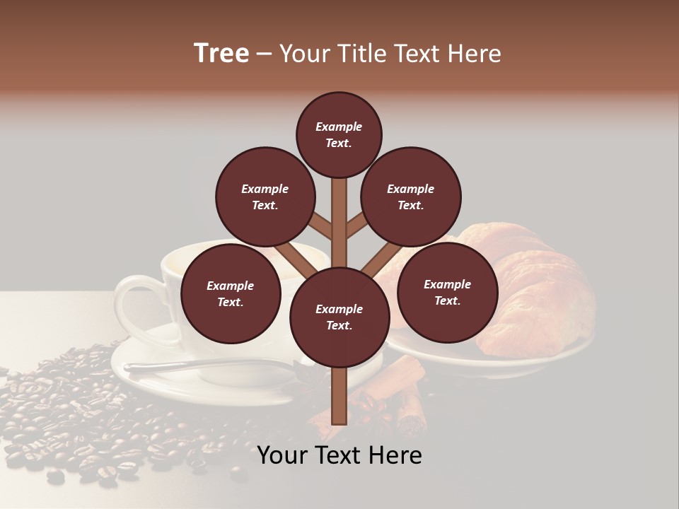 Croissant Dolcetto Arabica PowerPoint Template