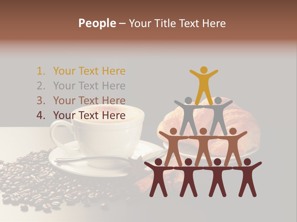 Croissant Dolcetto Arabica PowerPoint Template