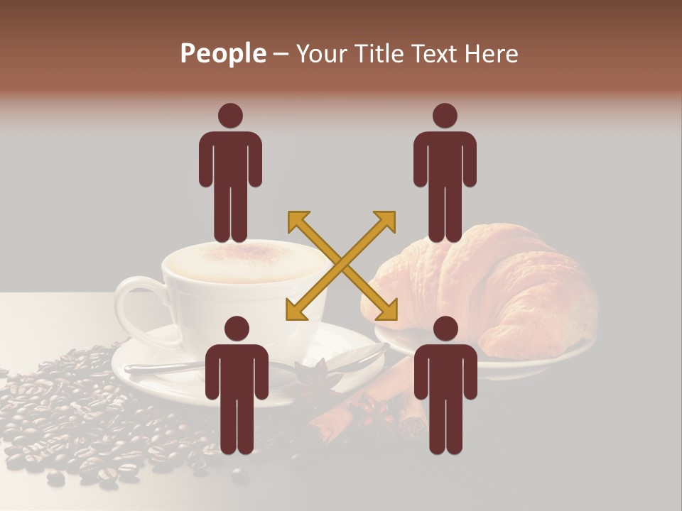 Croissant Dolcetto Arabica PowerPoint Template