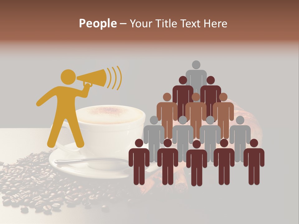 Croissant Dolcetto Arabica PowerPoint Template