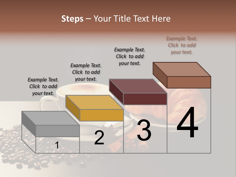 Croissant Dolcetto Arabica PowerPoint Template