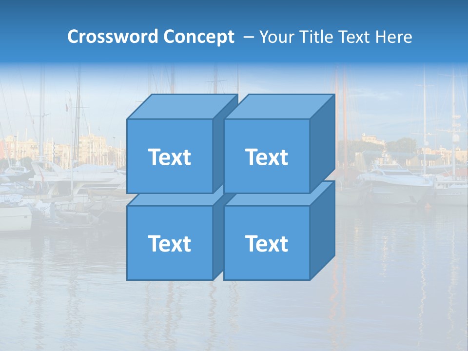 Rest Cruise Silence PowerPoint Template