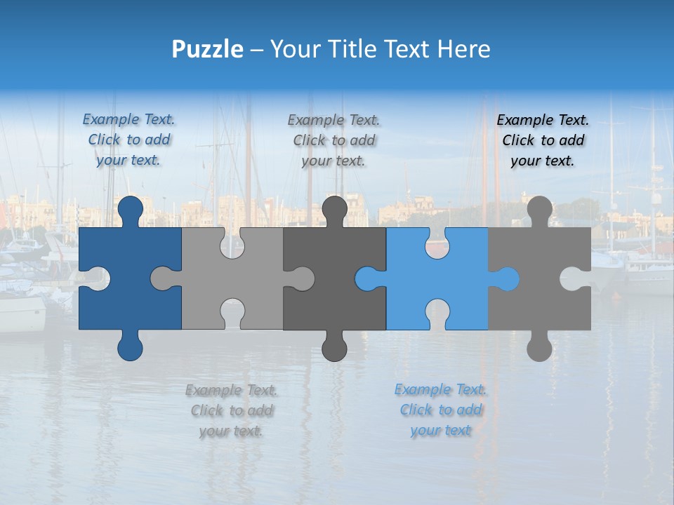 Rest Cruise Silence PowerPoint Template