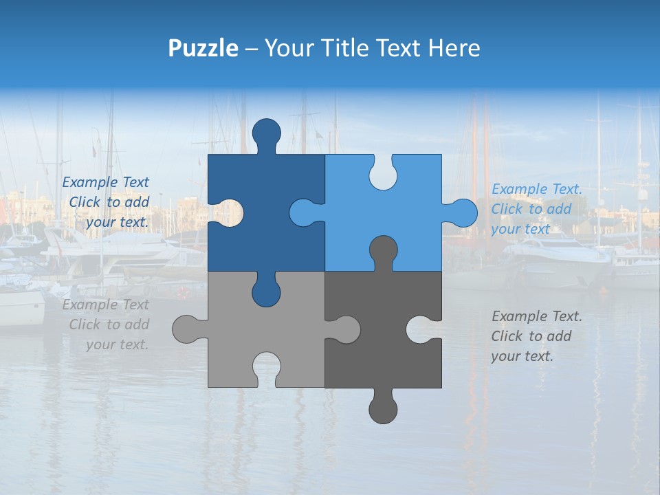 Rest Cruise Silence PowerPoint Template