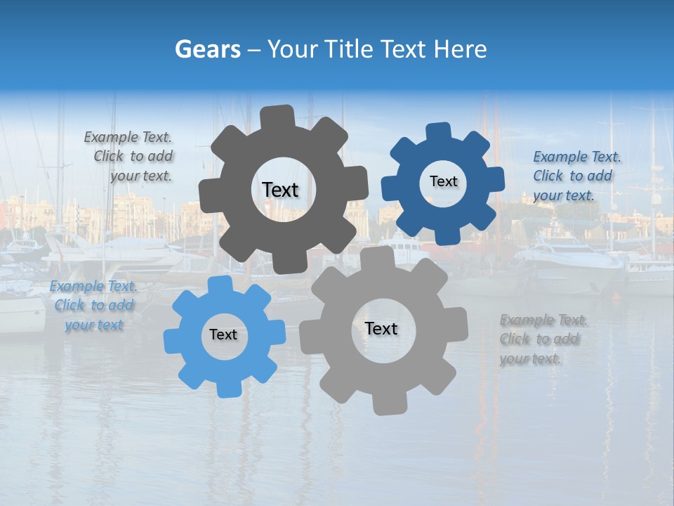 Rest Cruise Silence PowerPoint Template