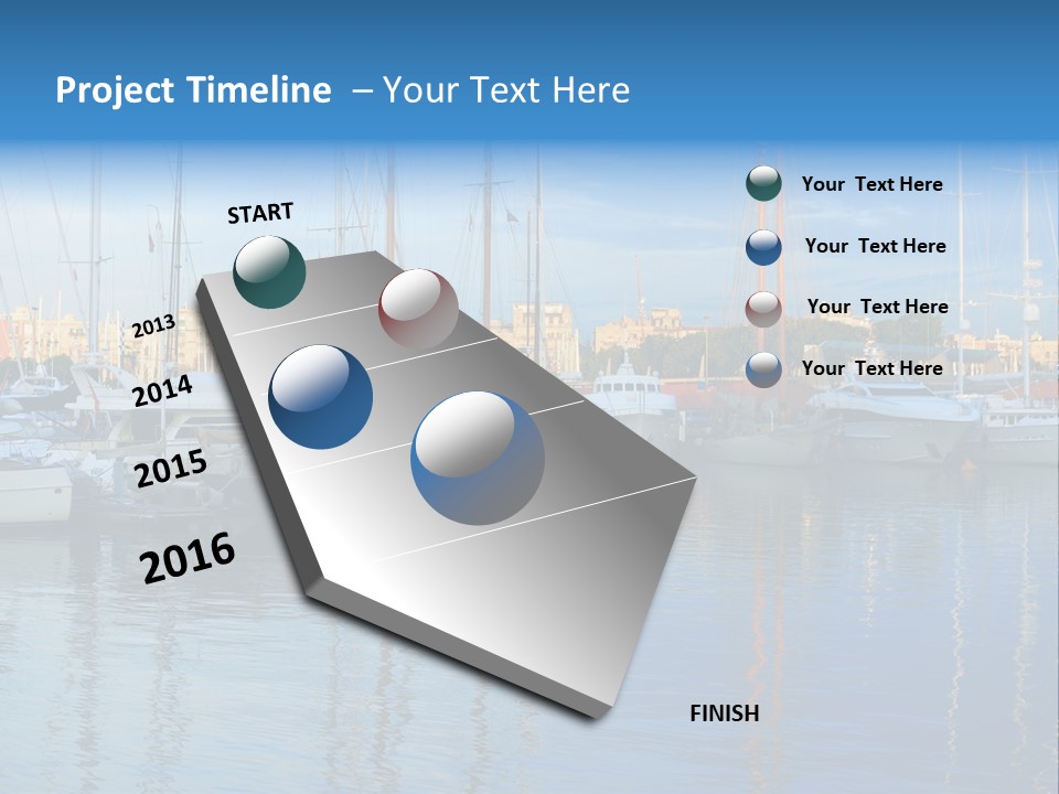 Rest Cruise Silence PowerPoint Template