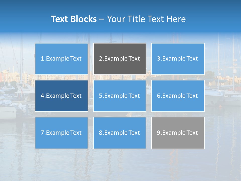 Rest Cruise Silence PowerPoint Template