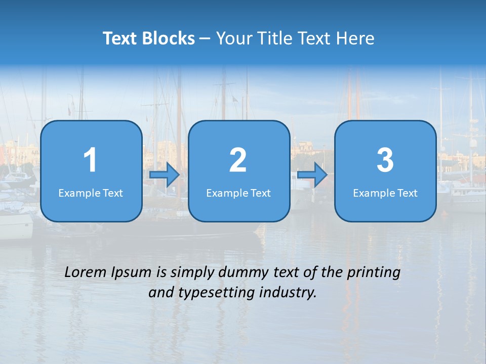 Rest Cruise Silence PowerPoint Template