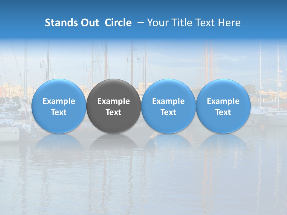 Rest Cruise Silence PowerPoint Template