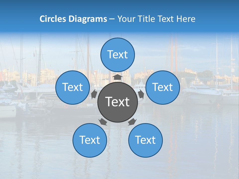 Rest Cruise Silence PowerPoint Template