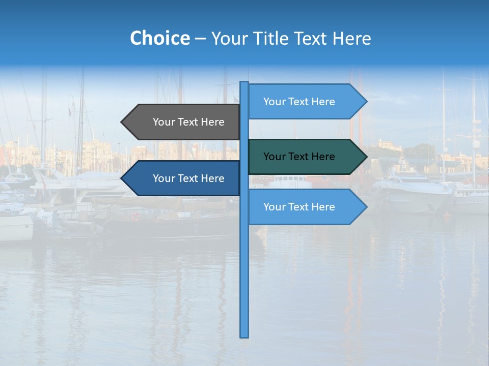 Rest Cruise Silence PowerPoint Template