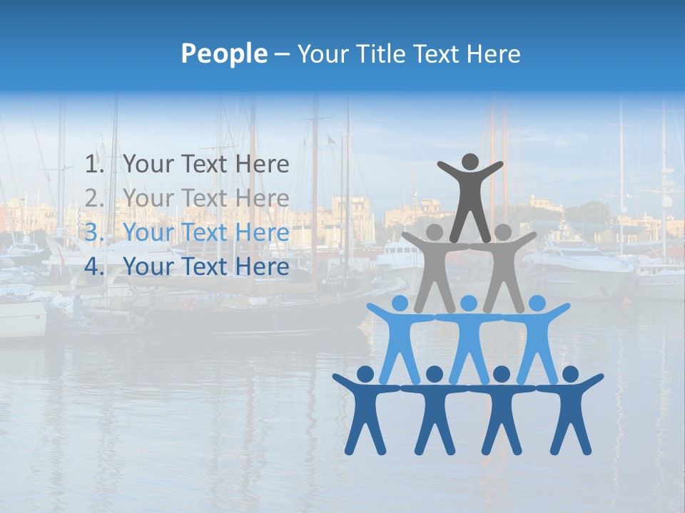 Rest Cruise Silence PowerPoint Template