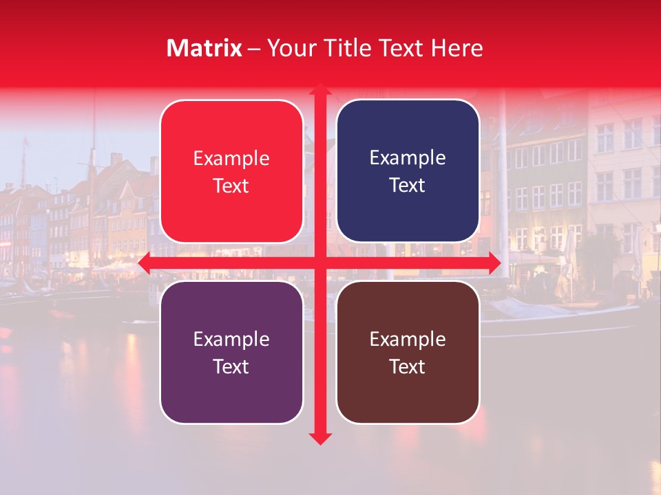 Denmark Europe Urban PowerPoint Template