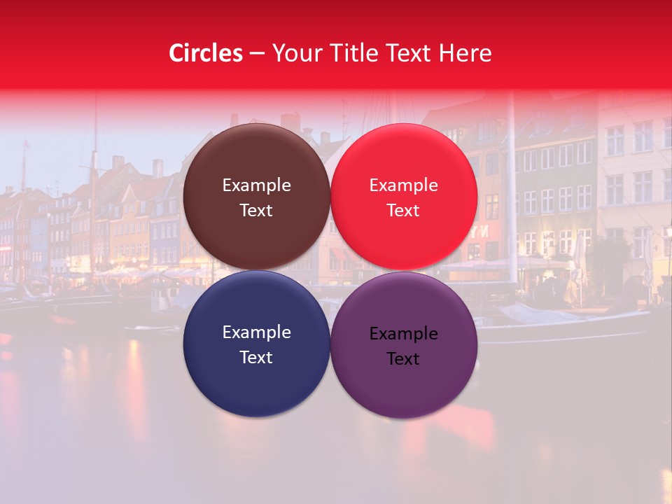 Denmark Europe Urban PowerPoint Template