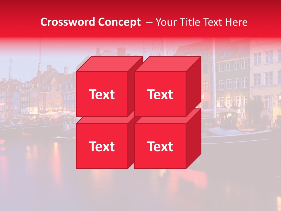 Denmark Europe Urban PowerPoint Template