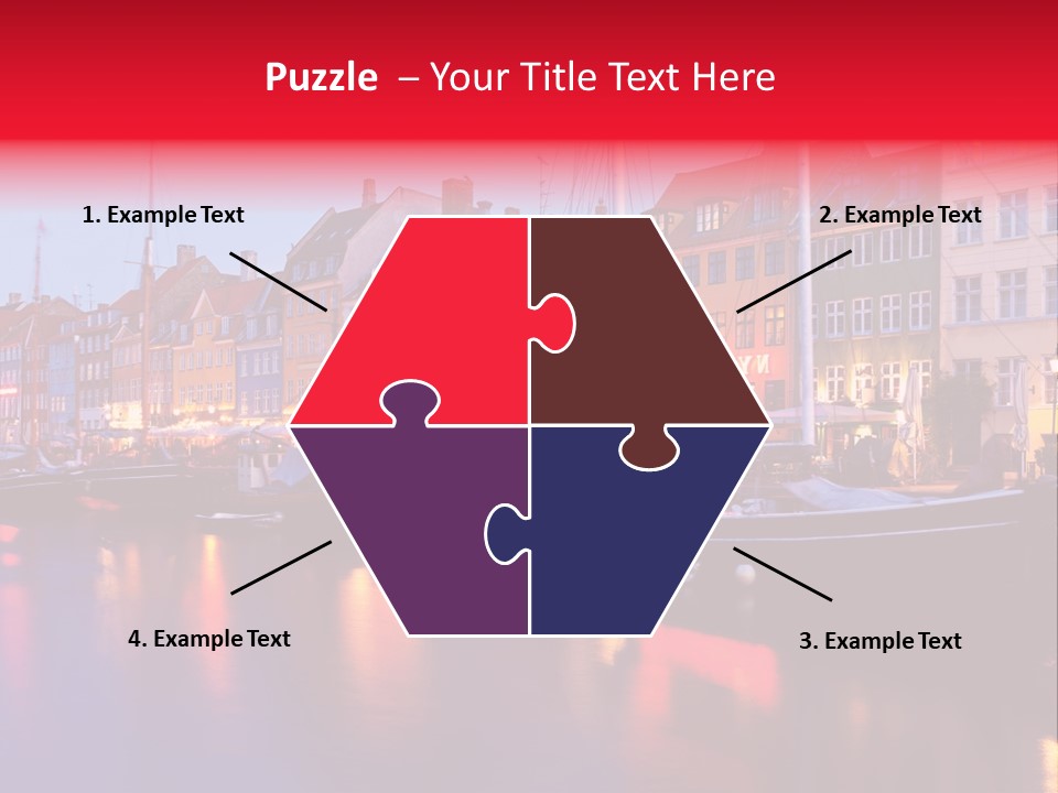 Denmark Europe Urban PowerPoint Template