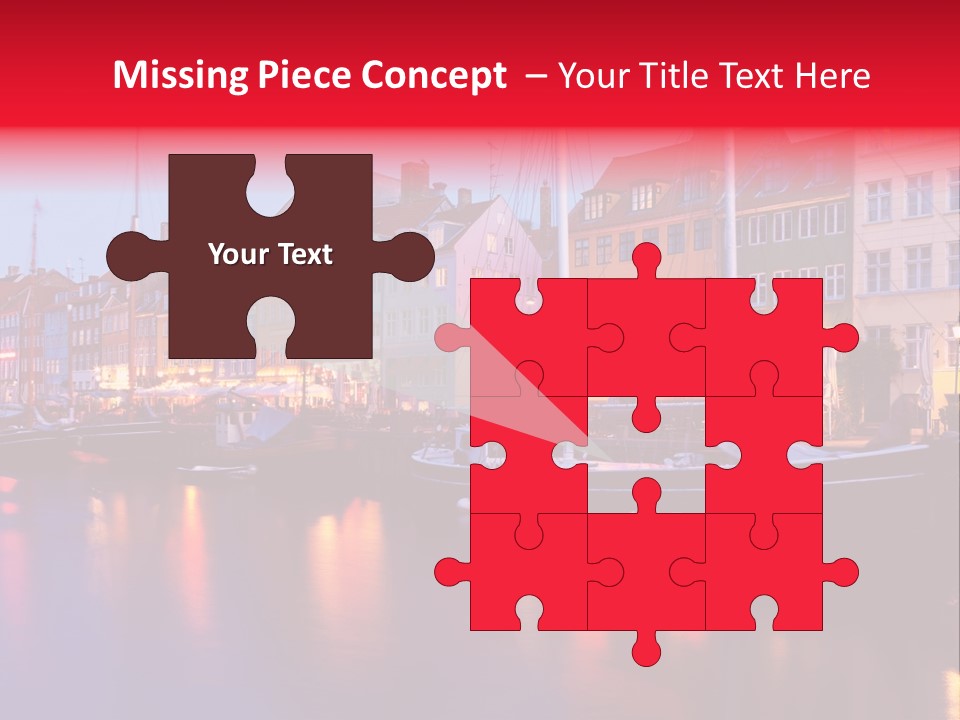 Denmark Europe Urban PowerPoint Template