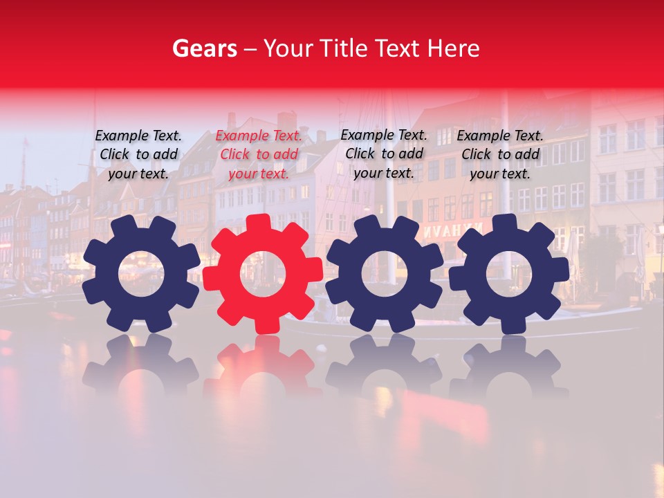 Denmark Europe Urban PowerPoint Template