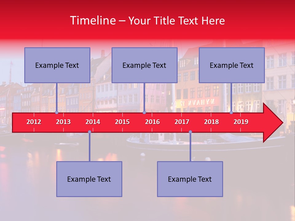 Denmark Europe Urban PowerPoint Template
