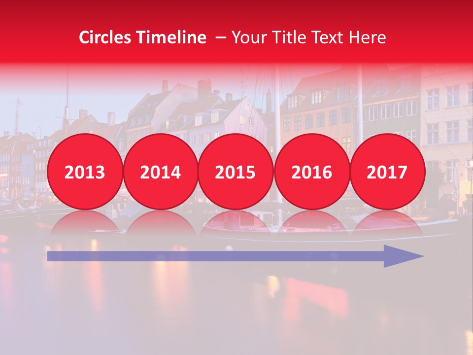 Denmark Europe Urban PowerPoint Template