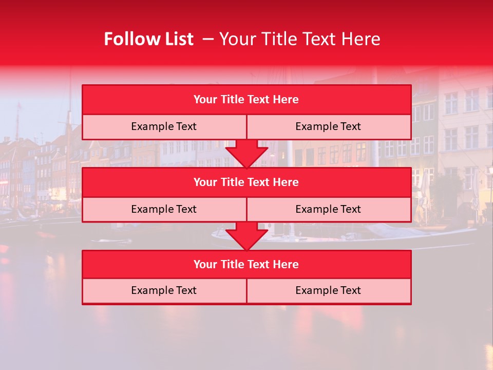 Denmark Europe Urban PowerPoint Template