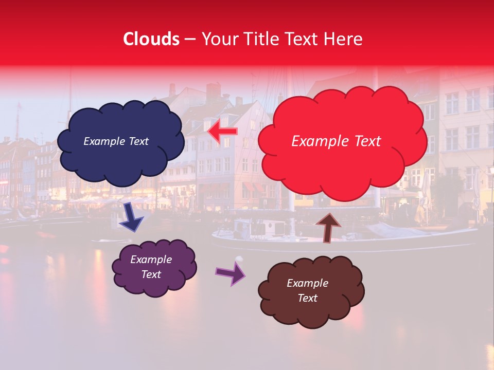 Denmark Europe Urban PowerPoint Template
