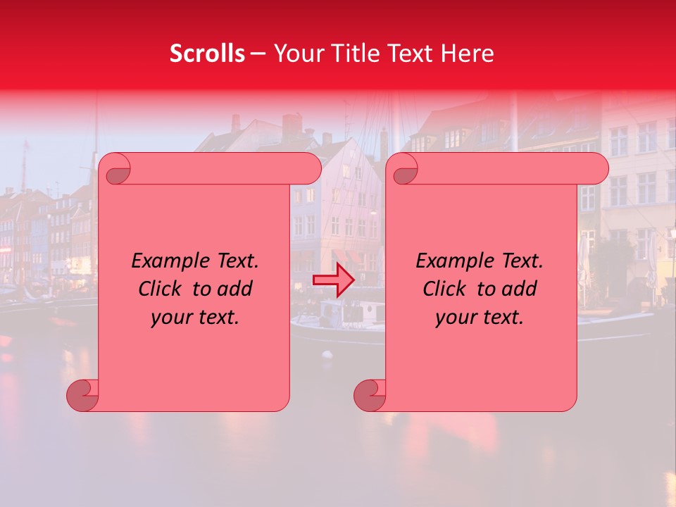 Denmark Europe Urban PowerPoint Template