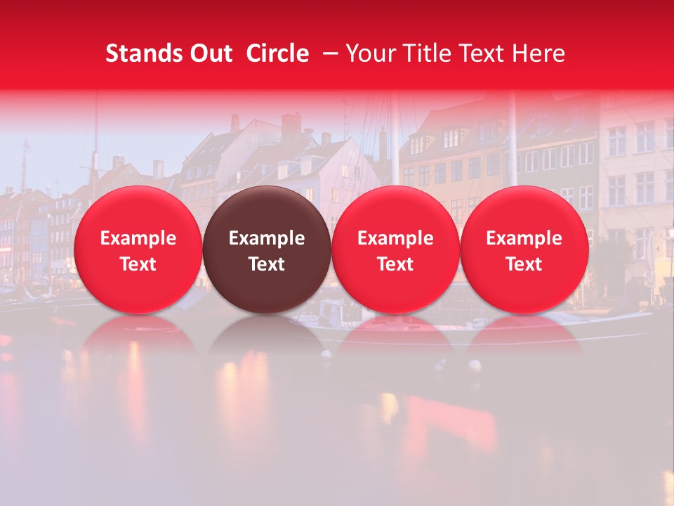 Denmark Europe Urban PowerPoint Template