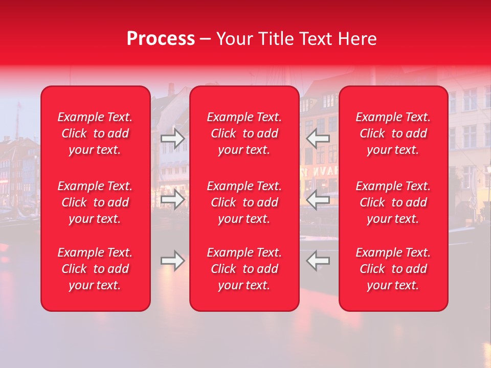 Denmark Europe Urban PowerPoint Template