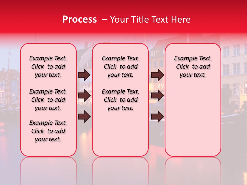 Denmark Europe Urban PowerPoint Template