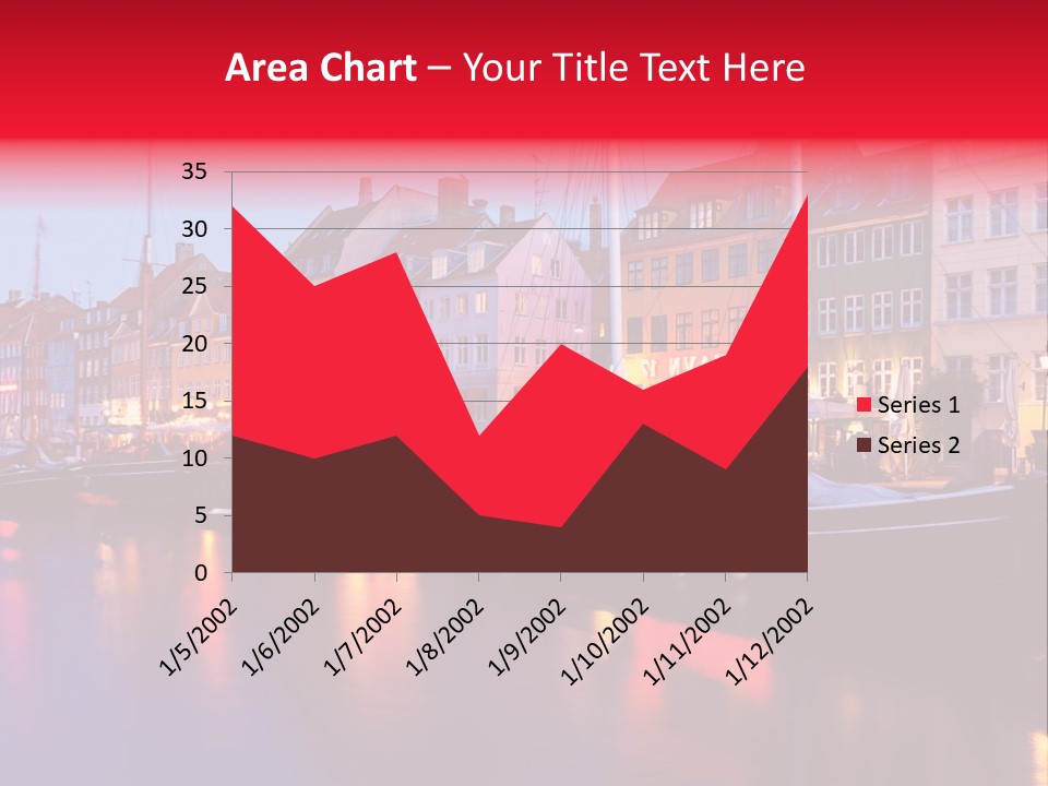 Denmark Europe Urban PowerPoint Template