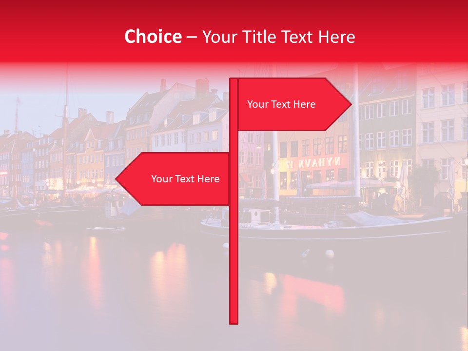 Denmark Europe Urban PowerPoint Template